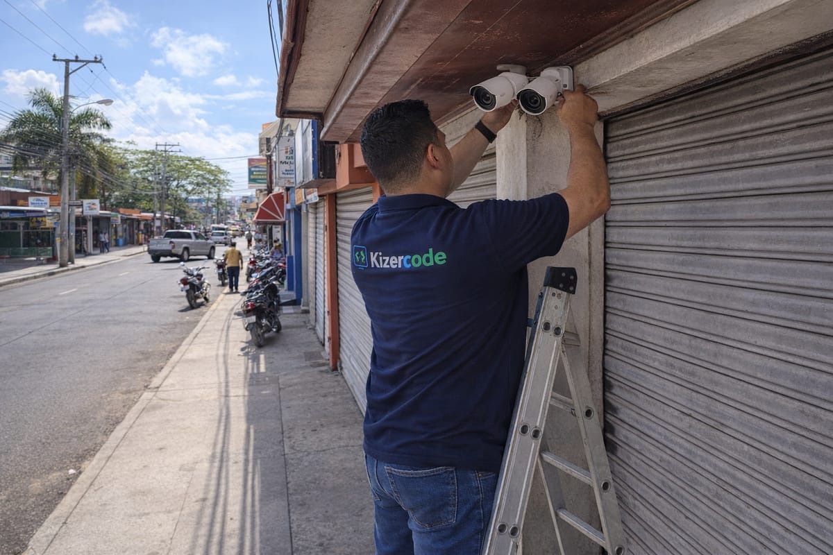 Local comercial: dos balas sobre la entrada — San Pedro Sula