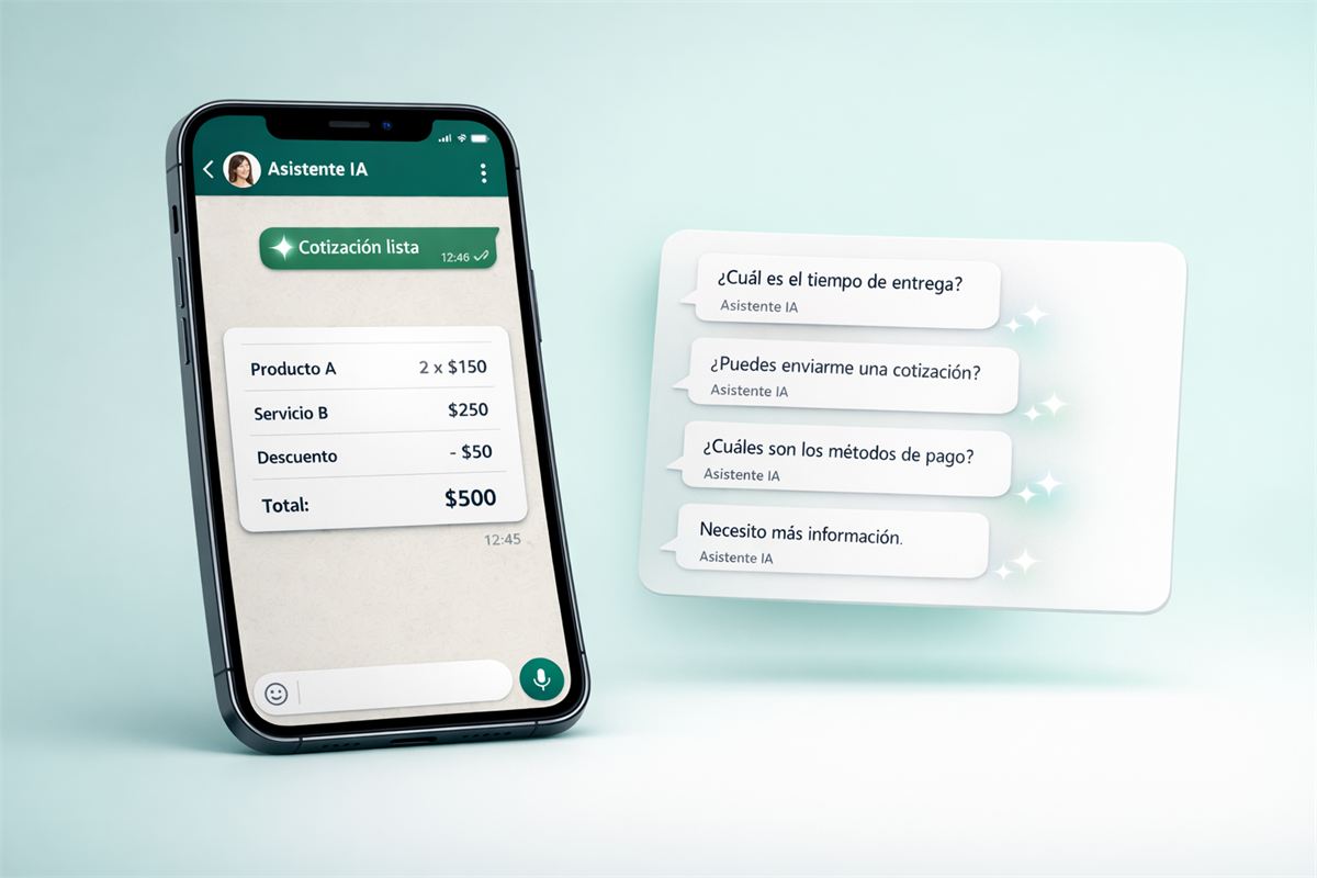 Diseño de muestra: agente de whatsapp hecho por Kizercode